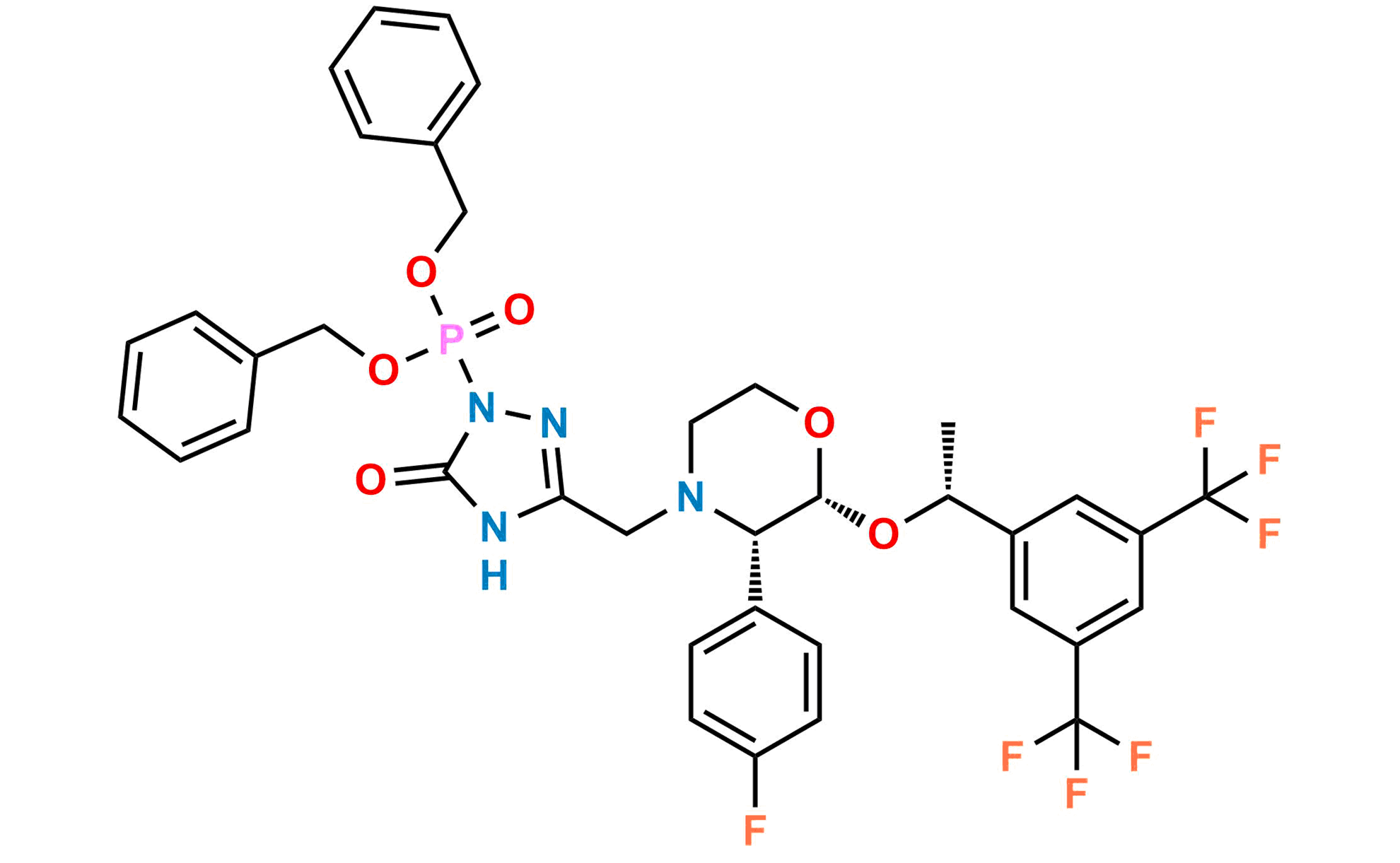 Fosaprepitant Dibenzyl Ester Impurity